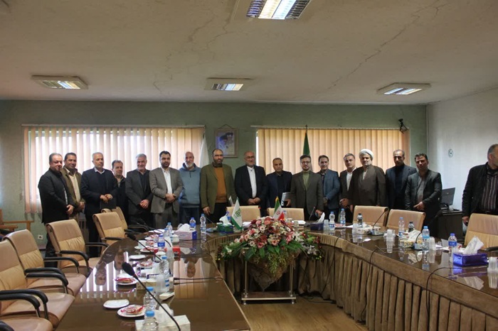 مراسم تودیع و معارفه مدیر عامل شرکت سفیدرود 