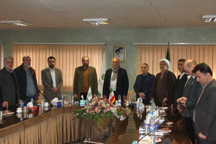 مراسم تودیع و معارفه مدیر عامل شرکت سفیدرود 