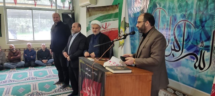 برگزاری مراسم زیارت عاشورا و تجلیل از فعالان بسیجی در شرکت سفیدرود 