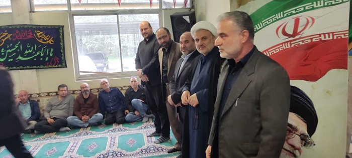 برگزاری مراسم زیارت عاشورا و تجلیل از فعالان بسیجی در شرکت سفیدرود 