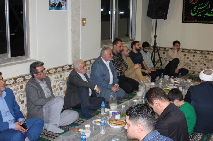 ضیافت افطاری در سایه کرامت گرامیداشت میلاد امام حسن مجتبی (ع) در خانواده سفیدرود